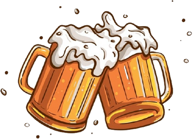 Beer Mugs Illustration